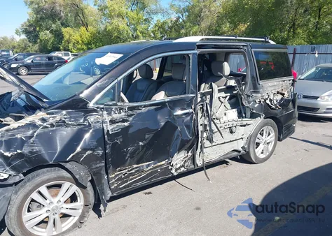 2011 Nissan Quest S/Sv/Sl/Le из США, поврежденный, VIN JN8AE2KP7B9002858